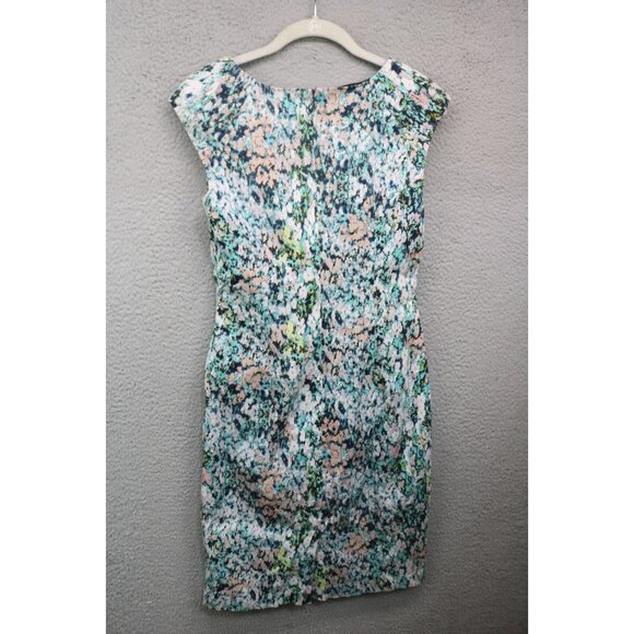 Black Saks Fifth Avenue Ruched Bodycon Dress-Size 4-Lined - Picture 10 of 14